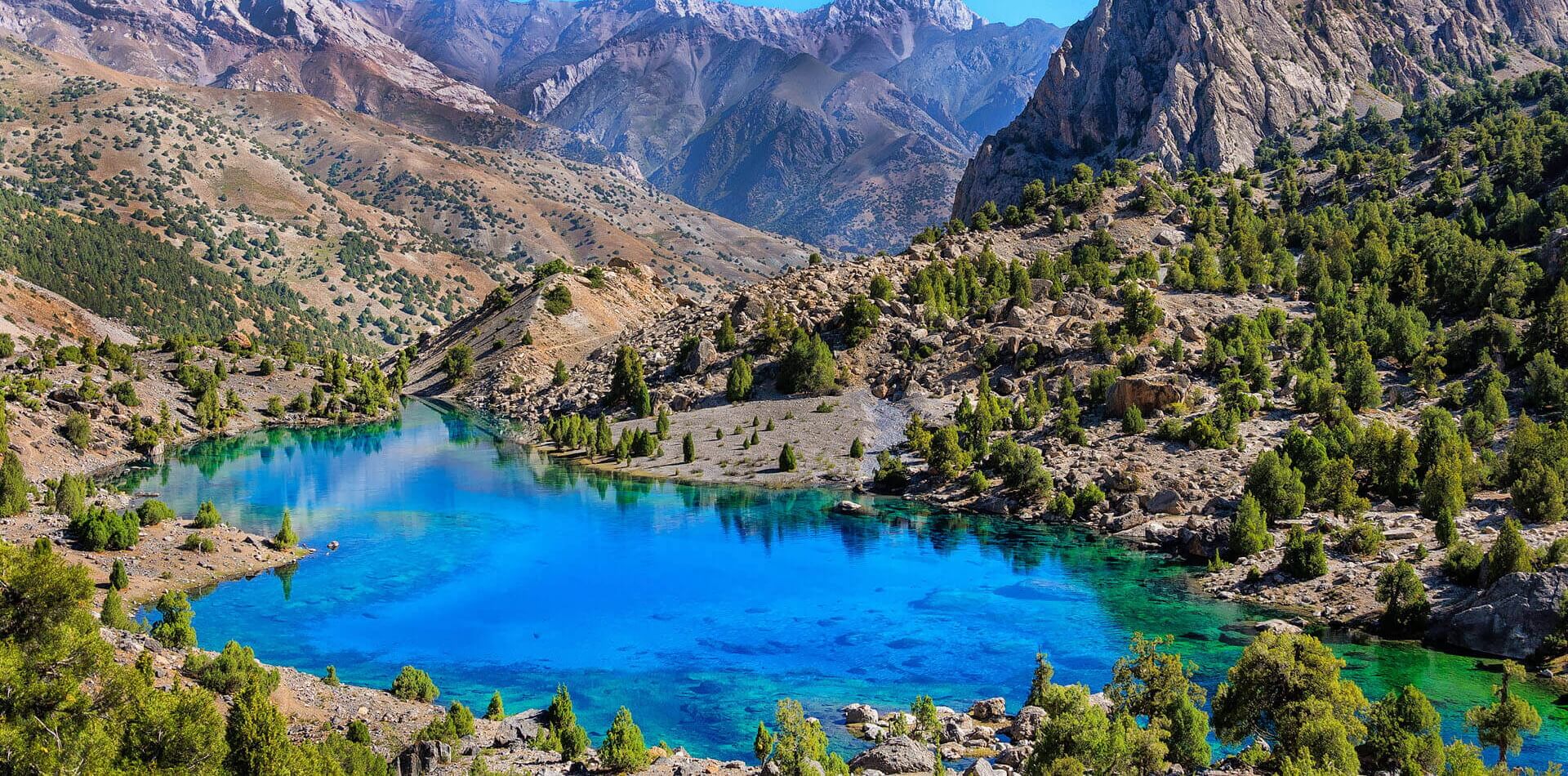 Uzbekistāna un Tadžikistāna  <span> Kalni, ezeri, tuksnesis un senā vēsture</span>